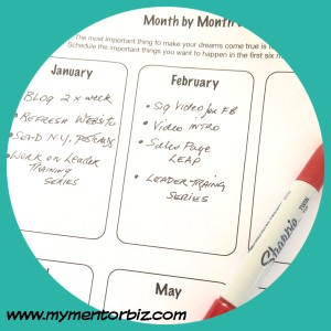 dsp goal setting month by month