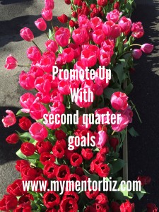 promote up with second quarter goals