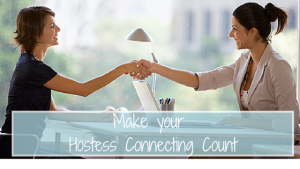 make your hostess connecting count white