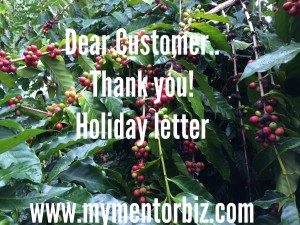 holiday letter graphic
