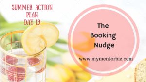 Day 19 Summer Action Plan – The Booking Nudge