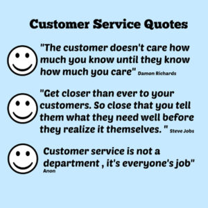 customer service quotes