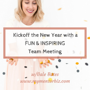 Kickoff January with a Fun and Inspiring Team Meeting