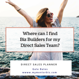 Where can I find Biz Builders for my Direct Sales Team?
