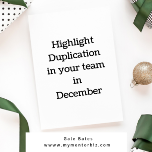Highlight Duplication in your Team in December