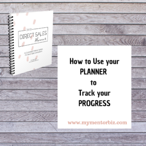 How to use your Planner to Track your Goals