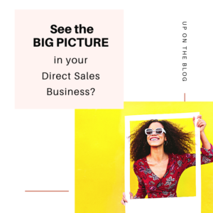 See the BIG PICTURE in your Direct Sales Business