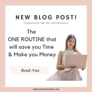 The ROUTINE that Saves you Time and Makes you Money.