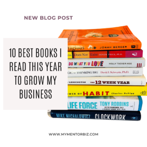10 Best Business Books I Read this Year to Grow my Business.