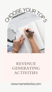 revenue generating activities