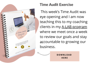 a time audit exercise