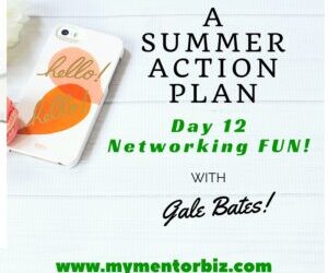 Day 12 Summer Action Plan – Networking Fun