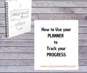 How to use your Planner to Track your Goals